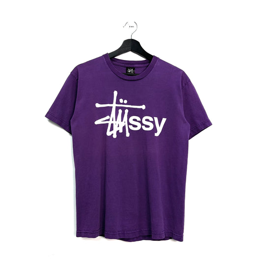 Stussy Spellout Violet Shirt - M