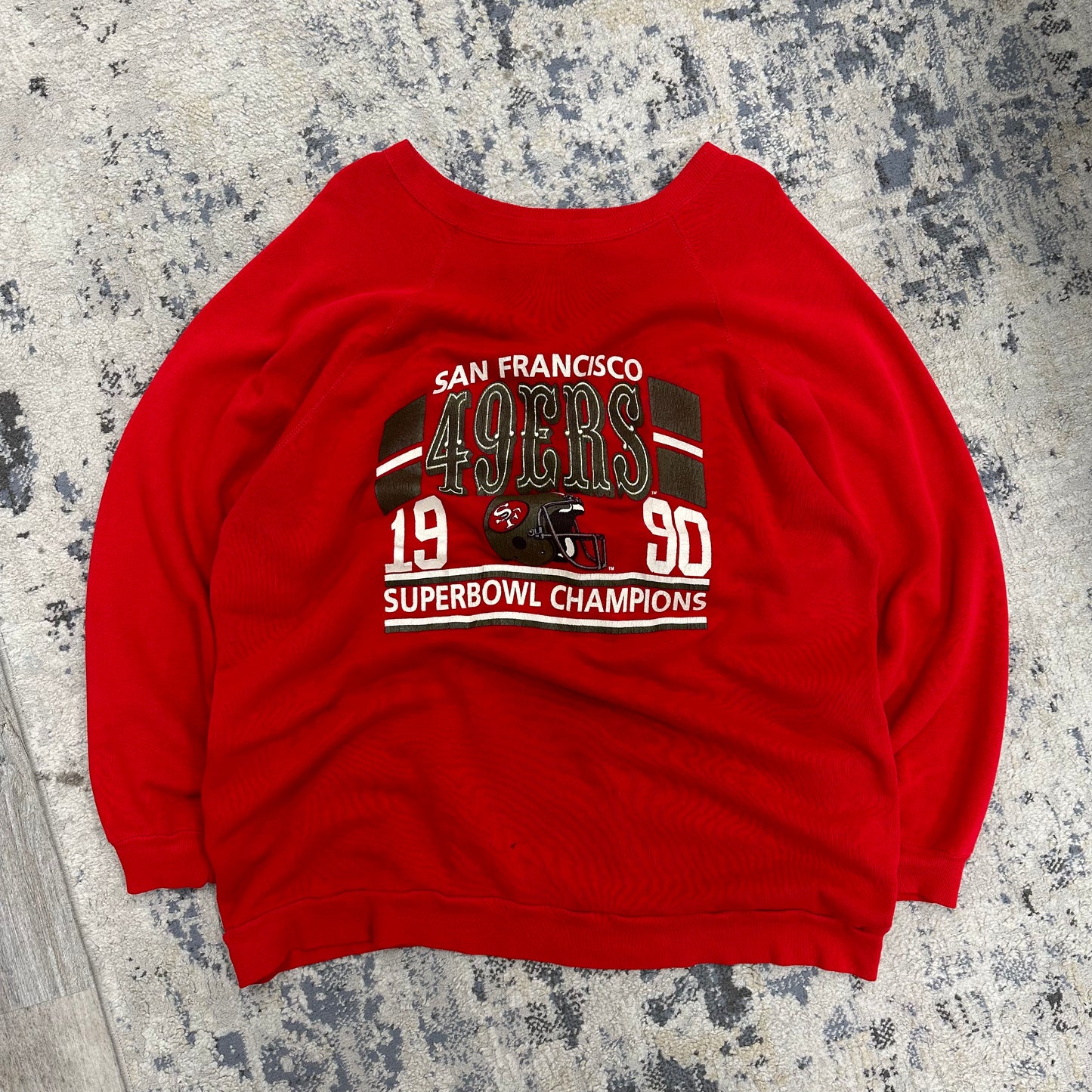 1990 49ers Superbowl Champions Sweatshirt - XXXL