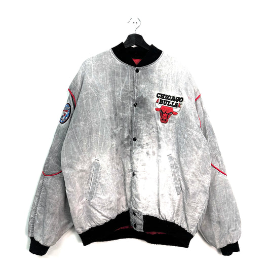 Bulls Acid Wash Jacket - XL