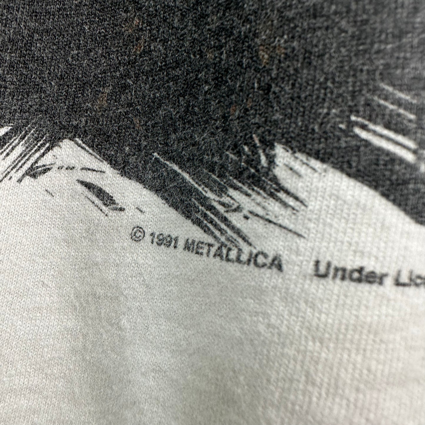 1991 Metallica Stage Set Shirt - XL