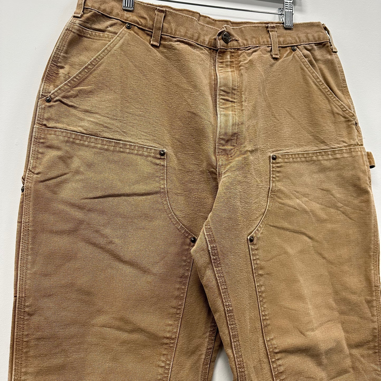 Carhartt Brown Double Knee Pants - 36x30