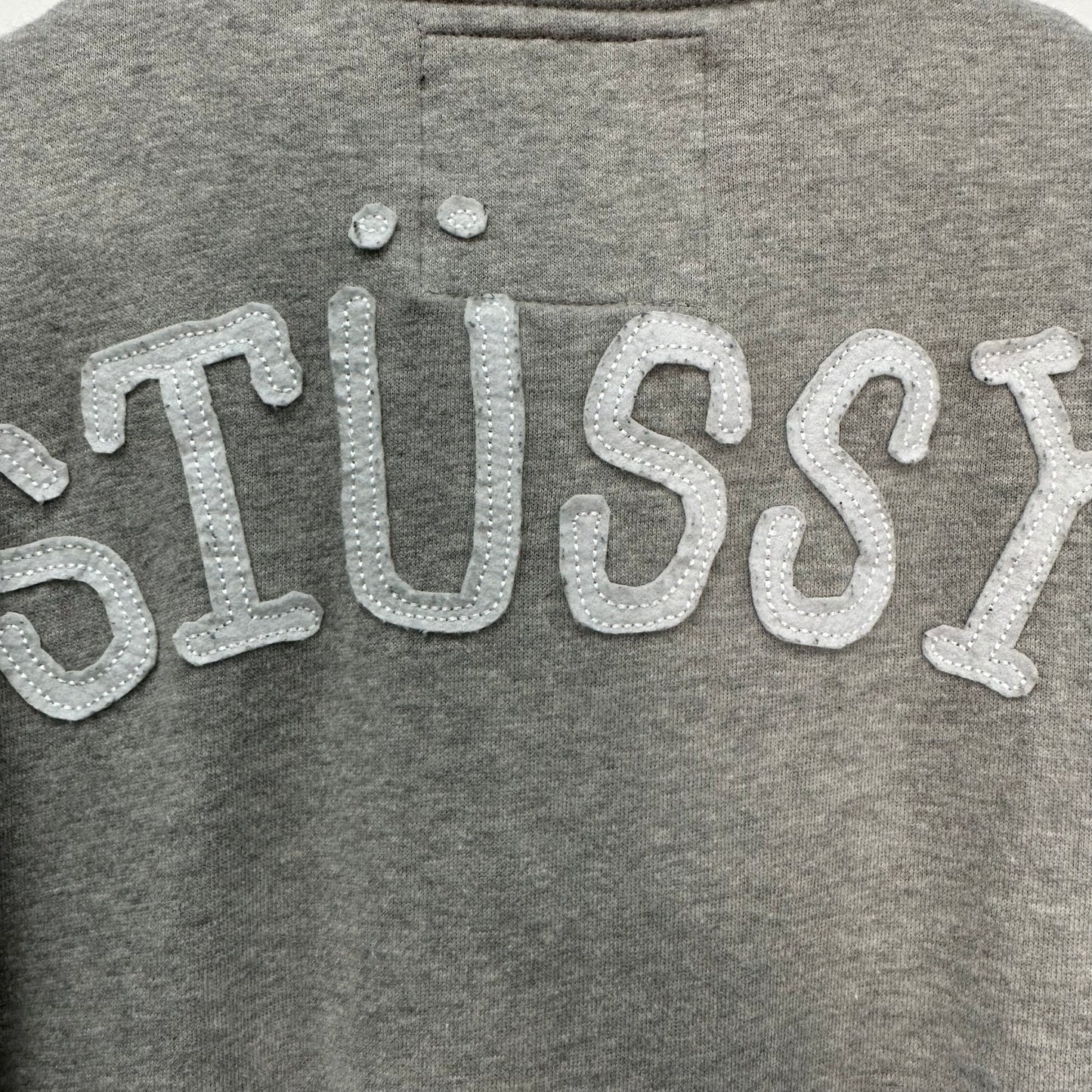 Stussy Big Logo Varsity Jacket - M